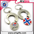 Professional Carft trolley coin& trolley coin keychains&shopping trol